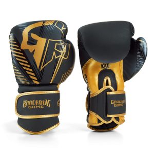 Ground Game Boxkesztyű Fekete Arany